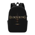 thumbnail image 4 of Mochila de viaje para portátil Elden Ring Light Flight, antirrobo con puerto de carga USB, mochila universitaria, gran capacidad para el trabajo, color negro, 17 pulgadas, 4 of 8