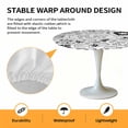 thumbnail image 6 of Video Games Elastic Fitted Round Table Cover Monochrome Sketch Gaming Monitor Device Waterproof Outdoor Tablecloth for Holiday Party, Picnic, Patio & Dining Fits Tables Up to 36"-44", 6 of 8