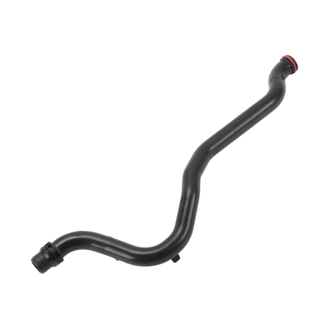 Manguera del radiador Unique Bargains Manguera de calefacción Manguera de salida del radiador para Porsche Cayenne 2011-2018 No. 95810646500 Tubo de refrigerante de plástico negro 1 Pc