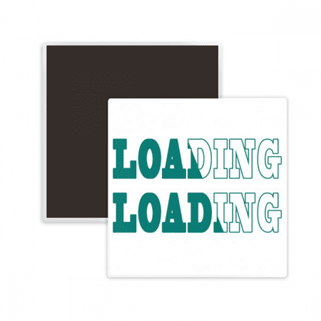 

Loading Half Full Space Schedule Square Ceracs Fridge Magnet Keepsake Memento