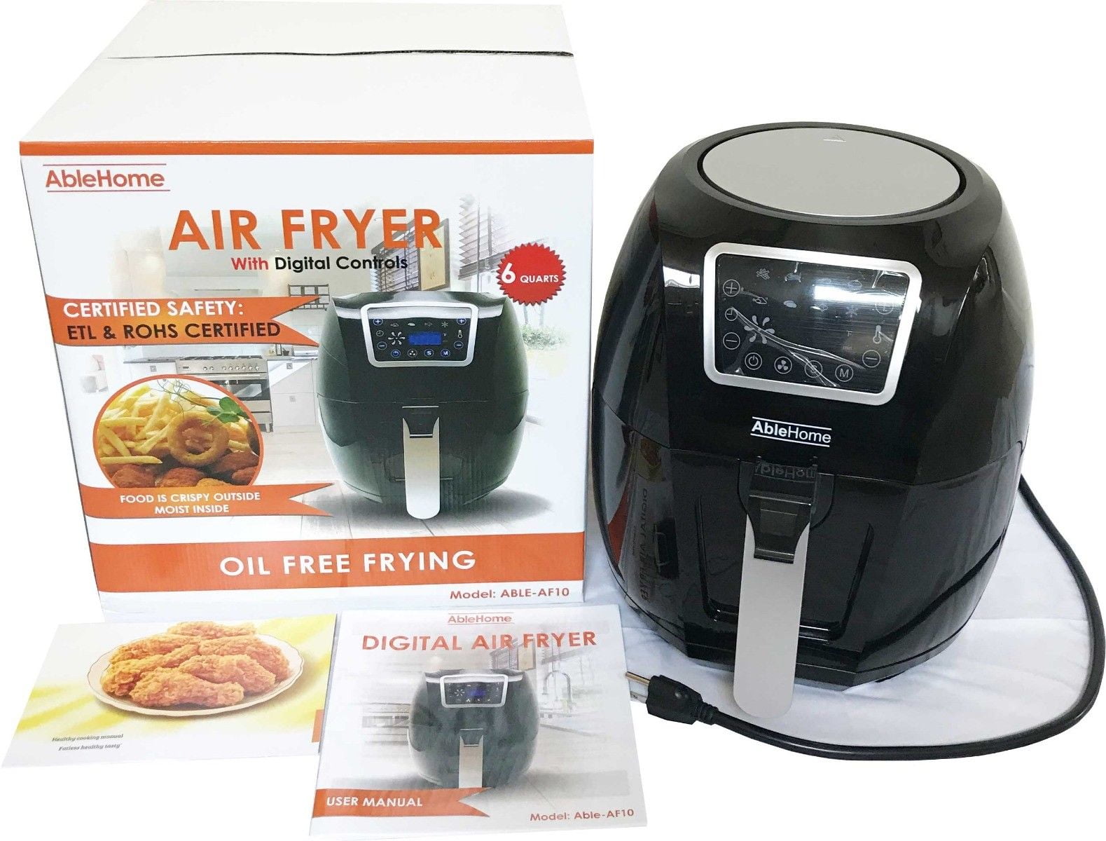 BELLA Pro 6.0Q T Air Fryer Touchscreen 