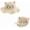 Beige, variant on Girl Summer Wide Brim Floppy Beach Sun Hat Cute Straw Hat Woven Pocket with  Ears Suit for Outdoor Activities