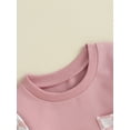 thumbnail image 5 of Baby Boy Girl Jumpsuits Long Sleeve Checkerboard Print Pocket Rompers, 5 of 8