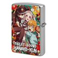 thumbnail image 1 of Toilet-Bound Hanako-kun-theme Copper Metal Lighter Shell, Premium Replacement Refillable Lighter Case with Durable Metal Construction, Compatible with Zippo and Most Standard Lighter Models, 1 of 6