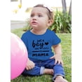 thumbnail image 2 of Just A Boy Who Loves His Mama T-Shirt Infant -Smartprints Designs,  12 Months, 2 of 4