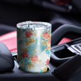 thumbnail image 4 of 30oz Pioneer Flower Tumblers Stainless Steel Tumbler with Lid and Straw,Vacuum Insulated Double Wall Travel Tumbler Cups Mug with Cleaning Brush for Coffee,Tea, 4 of 7