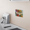 thumbnail image 5 of Yayeee Toggle Light Switch Wall Plate 2-Gang 4.56"x4.48" Decorative Outlet Cover, Pink Floral Tomatoes, 5 of 7