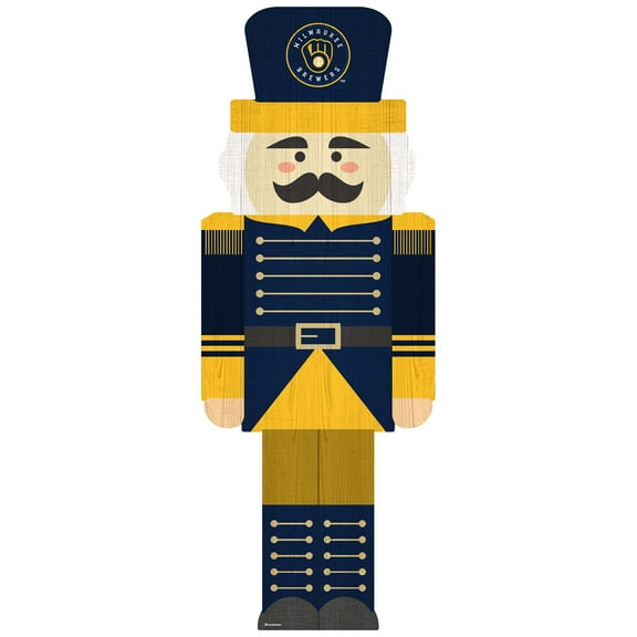 Milwaukee Brewers 31'' Nutcracker Leaner