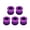 Purple-4.9MM, variant on 5pcs Single Chainring Bolts Mountain Bicycles Chainring Bolts Single Speed Chainwheel Screws Cycling Accessories