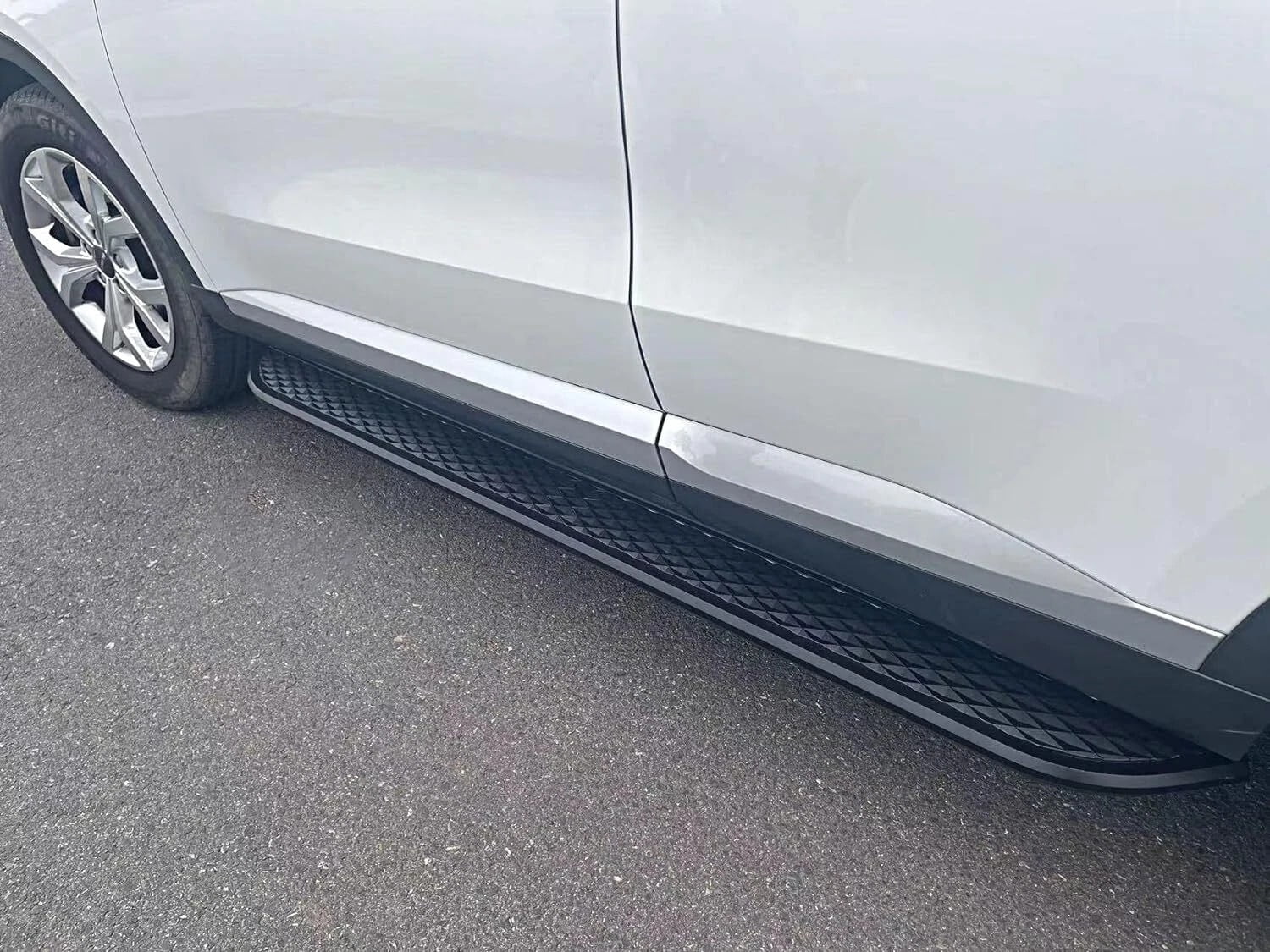 Aluminum Running Boards Fixed Nerf Bars Side Steps with Brackets Compatible with Chevrolet Traverse 2024-2026