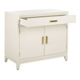 thumbnail image 3 of SAFAVIEH Nigel Solid Classic 2 Door 1 Drawer Chest, White, 3 of 11