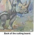 thumbnail image 5 of Rhinoceros Glass Cutting Board Large 12 in x 15 in, 5 of 5
