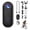 Black-No Memory Card, variant on Homemoh 4K/1080P Motorcycle Camera, HD Mini Wearable Body Adventure Action Cameras, 360° Rotation Portable Wearable Mini Action Cam for Cycling, Diving, Dashcam(64GB memory card + card reader)