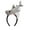 Grey, variant on Shadoumai Cartoon Shark Headband Plush Shark Headwear for Women Girls Fun Party Hair Accessories for Christmas Dress up
