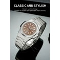 thumbnail image 6 of New Specht & Söhne Unique Design 37MM Men's Watches Mechanical Watch NH35 Movt Stainless Steel Luminous Classic Watch Waterproof, 6 of 10