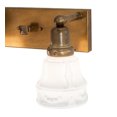 thumbnail image 3 of Meyda Tiffany 257231 2 Light 9" Tall Wall Sconce - Brass Tint, 3 of 7