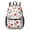 Pioneer Flower Floral, variant on Pioneer Flower Floral Print Pattern 17" School Backpacks for Teens,Waterproof Oxford Fabric,S-Shape Padded Straps for School,Travel,Hiking,Camping