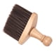thumbnail image 4 of Cepillo plumero de cerdas suaves con mango de madera para cortar el pelo en barberías y salones de peluquería Herramienta de limpieza capilar, 4 of 8
