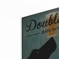 thumbnail image 2 of Luxe Metal Art 'Double Dog Brewing Co' by Ryan Fowler, Metal Wall Art, 24"x24", 2 of 7