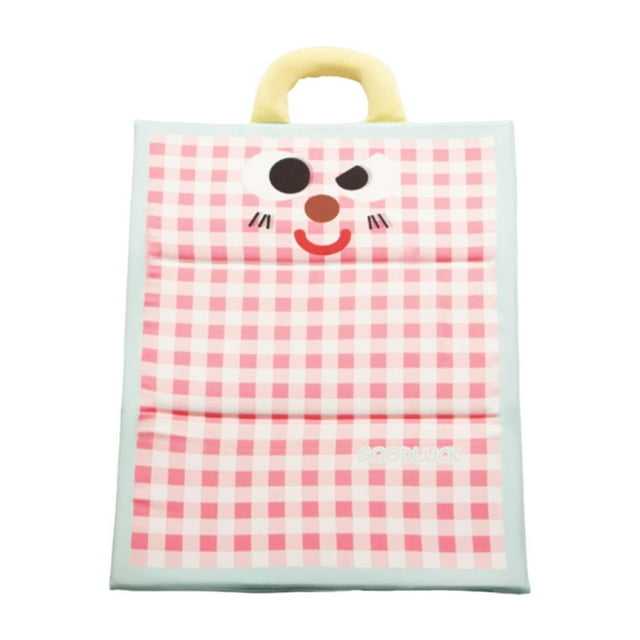 koolsoo Coussin de Couchage pour Chat et Chien Matelas pour la Maison Lit Confortable Tapis Rafraîchissant pour Animal Rose TG