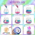 thumbnail image 7 of Unicorn Terrarium  Kit for Kids - Light Up Terrarium Crafts Kit with DIY Moon Lamp, Arts and Crafts Birthday Gift for Girls Ages 6 7 8-12, 7 of 7