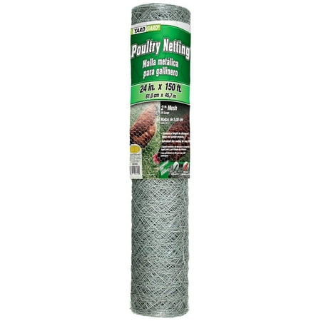 Drevy 308494B 2 Foot X 150 Foot 2 Inch Mesh Poultry Netting ( Packaging May Vary )