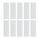 thumbnail image 1 of 100 piezas de herrajes para colgar exhibidores de azulejos, fáciles de instalar, sujetadores de gancho montados en la pared Aluminio 9x02x25cm, 1 of 9