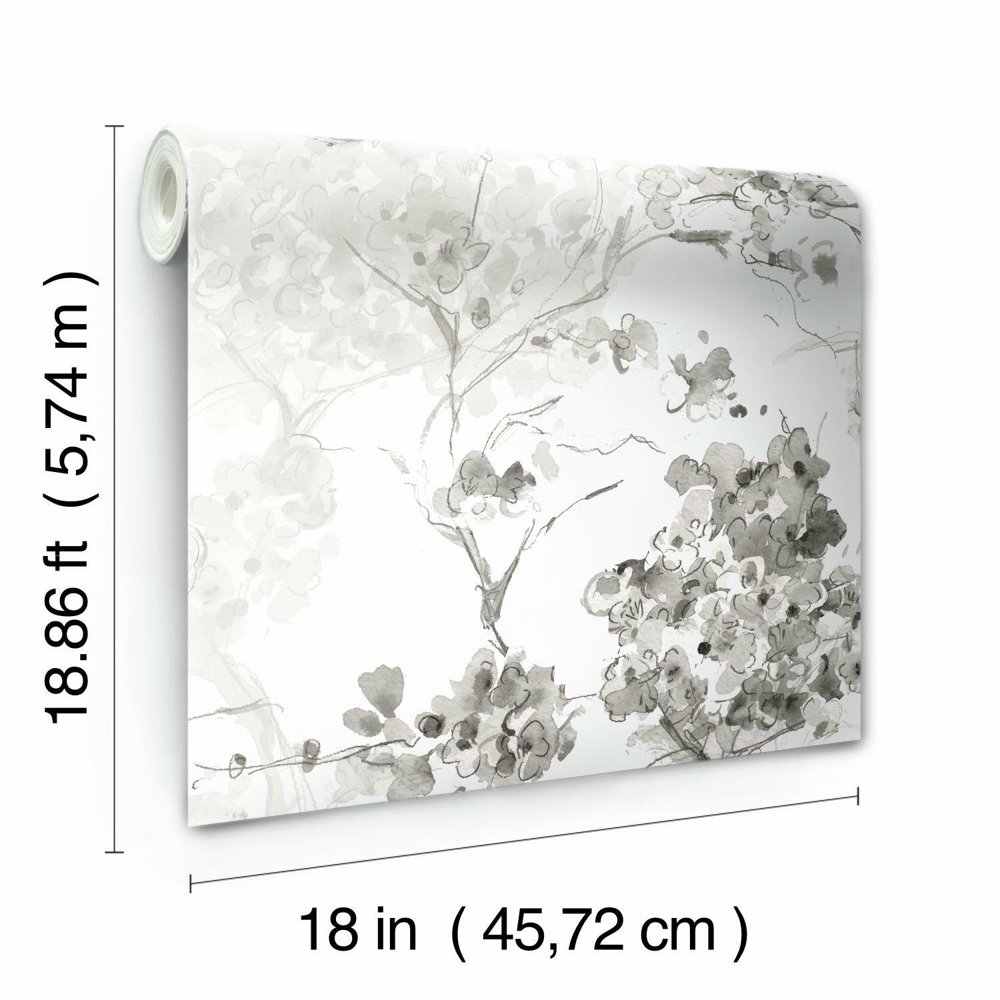 ROOMMATES SPRING CHERRY BLOSSOMS PEEL AND STICK WALLPAPER - Walmart.com