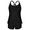 Black, variant on Women's Plus Size Tankini Swimsuits Stappy Back Two Piece Bathing Suit