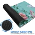 thumbnail image 6 of Long Mouse Pads for Desk,Pioneer Flower Floral Print Pattern Desk Mats on Top Of Desks, Desk Mouse Pad Extra Large with 3mm Non-Slip Base and Stitched Edge for Gaming,Office,Work,Home 31.5"x11.8", 6 of 6
