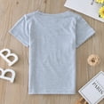thumbnail image 5 of NIEWTR Toddler T Shirts Boys Basic Tee Summer Cotton T-Shirts Crewneck Short Sleeve Shirts（Grey,3 Years), 5 of 6