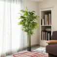 thumbnail image 2 of 60 inches Artificial Bamboo Tree in Black Nursery Pot, 2 of 5