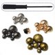 thumbnail image 5 of Falda de cuero Remache decorativo Accesorios redondos de hongo Ropa de cuero Revestimiento inoxidable Tornillo semicircular Accesorios Base de bolsa, 5 of 5