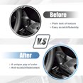 thumbnail image 4 of Para Honda Civic 11th 2022 Gear Shifter Head Cover Full Trim Edge Fit Auto Transmission Change Palanca Decoración interior para Sedan LX EX EX-L Patrón de fibra de carbono, 4 of 7