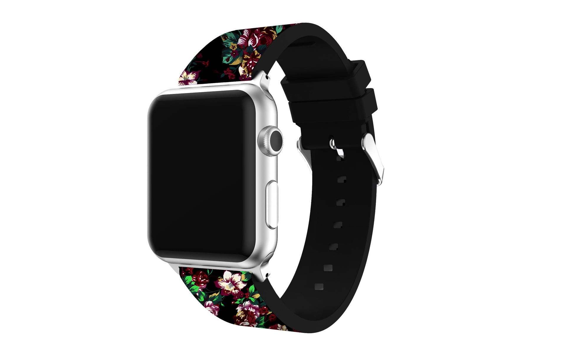 For Apple Silicone Strap Iwatch6/7 Color Printing Silicone Strap Printing  Fashion Sports Wristband 38/40MM - Walmart.com