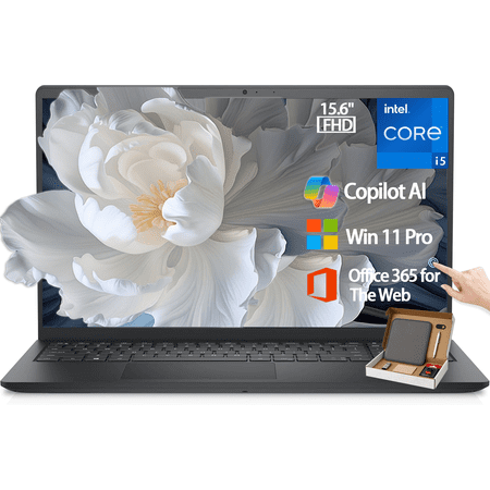 Dell Inspiron 15 i3530 Business Laptop, 15.6" FHD Touchscreen Display, Intel 10-Core i5 1334U (Up to 4.6GHz), 32GB RAM, 512GB SSD, Intel UHD Graphics, Windows 11 Pro