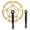 Golden, variant on YAHHU 170mm Bike Crankset Aluminium Alloy 53T Single Speed Crank Arm Chainwheel Accessory BCD130mm / 5.1 in, Golden, 11.81 inches / 30.00 cm Bicycle Parts Replacement