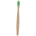 thumbnail image 1 of Bamboo Toothbrush Biodegradable Soft Eco friendly Nylon Bristles 6 Colors Toothbrushes(Green), 1 of 5