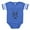 Royal Blue, variant on CafePress - Cute Hipster Easter Bunny - Cute Infant Baby Football Bodysuit
