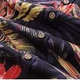 thumbnail image 5 of Men's Hawaiian Shirt Summer Night Print Cotton Button-down Short Sleeve Aloha Shirt, 5 of 8