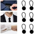 thumbnail image 1 of CUITING 6 Pcs Rallonges de Col en Métal Rallonge de Cou Extensible pour Chemises Habillées Homme Taille 1/2 Blanc, 1 of 14