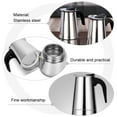 thumbnail image 4 of Luxshiny Coffee Utensils Stovetop Espresso Pots Rapid Brewing 1Pack, 4 of 8