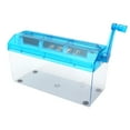 thumbnail image 1 of CSChome Manual Paper Shredder A4 Hand Shredder Portable Manual Shredder 3mm Strip Cut Transparent Window Home Cutting Tool, 1 of 6