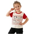 thumbnail image 6 of Asxite Toddler Tshirt Print Short Sleeve Crew Neck Casual Breathable Summer Tops 6M-6Y, 6 of 6