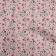 thumbnail image 1 of oneOone Rayon Dusty Pink Fabric Floral Sewing Craft Projects Fabric Prints By Yard 56 Inch Wide, 1 of 1