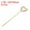 Rose Gold, variant on Uxcell Metal Cocktail Toothpicks Heart Shape Drink Picks Cocktail Skewers 9Pack (Silver)