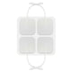 thumbnail image 2 of Reusable Tens Electrode Pads Replacement Massager Pads Self-Adhesive for Physiotherapy Body Therapy, 2 of 5