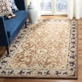 thumbnail image 2 of SAFAVIEH Anatolia Stephanie Traditional Wool Area Rug, Brown/Plum, 4' x 6', 2 of 5