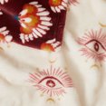 thumbnail image 4 of Jessica Simpson Plush Throw Blanket, Burgundy / Red, 50" x 70", 4 of 5