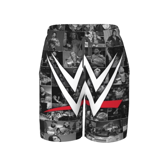 Boys Wres-Tler W-W,E Beach Shorts Swim Trunks Swim Shorts Quick Dry Pool Suit Swimwear For Kids Youth